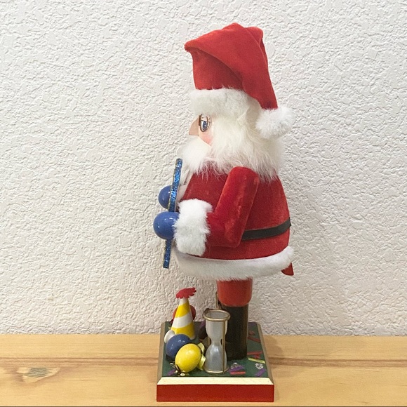 Vintage 2000-2001 Nutcracker Village Limited Ed. Celebration Santa Nutcracker - Picture 7 of 13